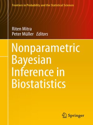 cover image of Nonparametric Bayesian Inference in Biostatistics